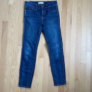 Madewell high riser skinny